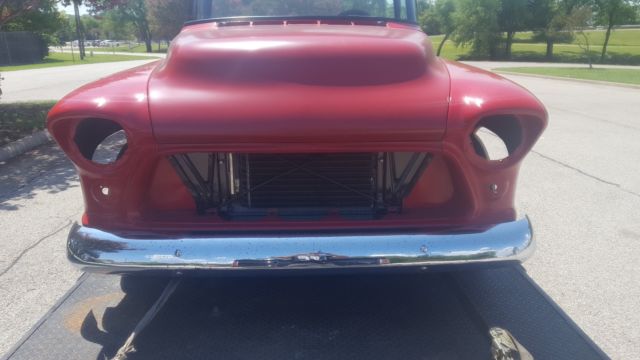 1956 chevy wrap around back glass pick up truck