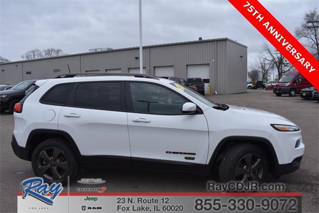 2016 jeep cherokee 75th anniversary