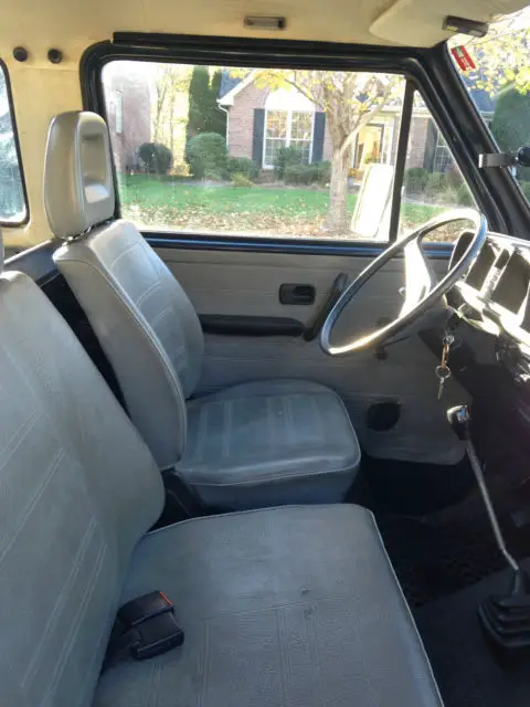 tdi diesel 1987 volkswagen vw vanagon 5 speed military camper westfalia bed
