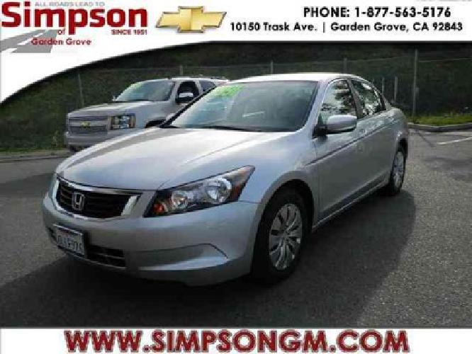 2010 honda accord 2.4 lx in garden grove, ca