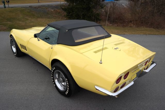 1968 chevrolet corvette #smatch327/350hp*origsalesinvoice*killercosmetics*