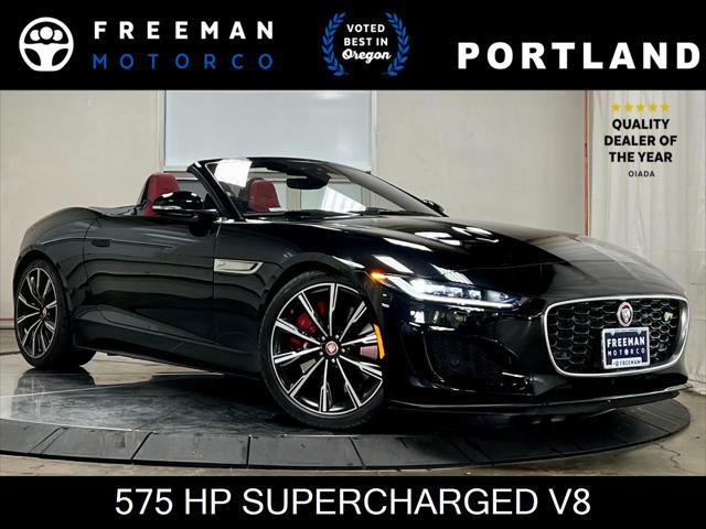 2021 jaguar f-type r 575 hp awd convertible ventilated seats meridian sound