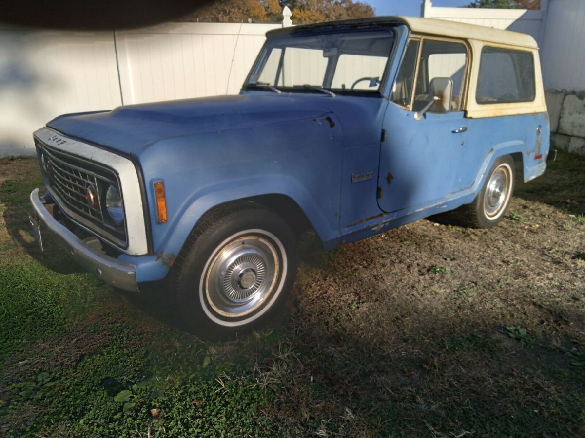 1973 jeep commando 4x4 full convertible removable hardtop 112,209 original miles