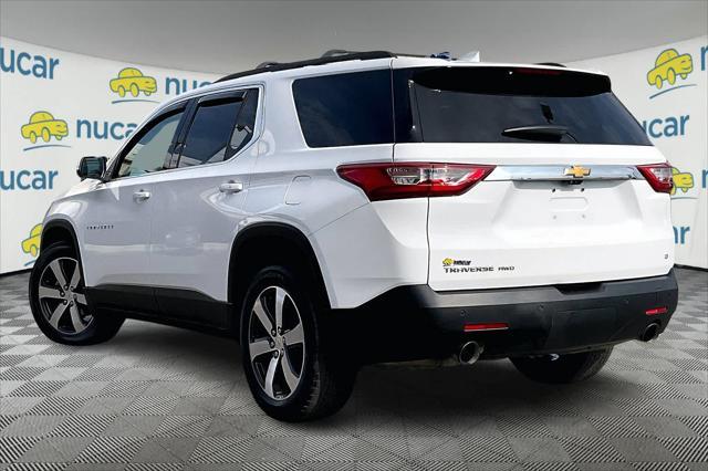 2021 chevrolet traverse lt leather