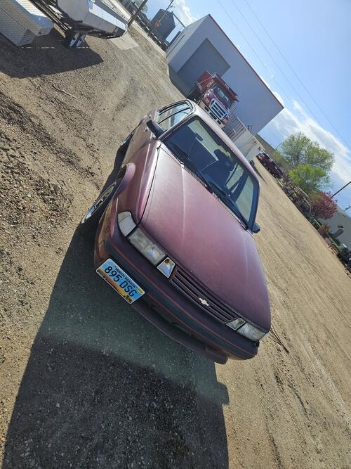 1988 chevy cavalier, needs new disk brakes. but otherwise runs just fine, heating