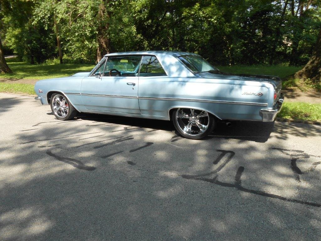 1965 chevrolet malibu ss 4904 miles blue 0 automatic