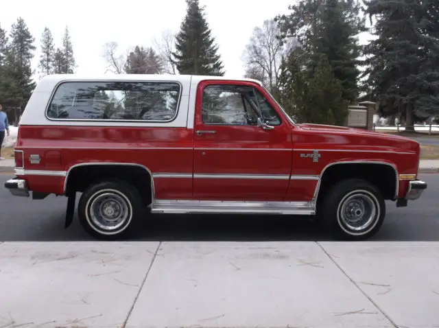 1986 chevy blazer k5 4x4 68,000 original miles nicest on ebay silverado