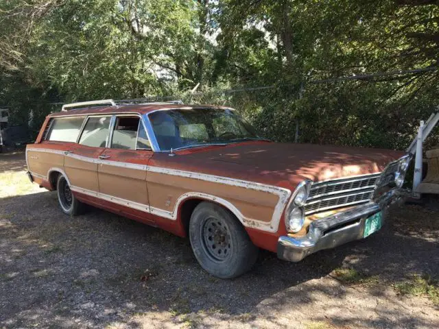 1967 ford country squire station wagon co car no rust