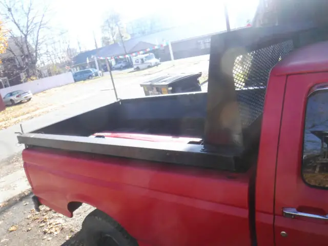 1993 ford f-250 4x4 351 5 spd clean no rust w/ hydraulic dump box