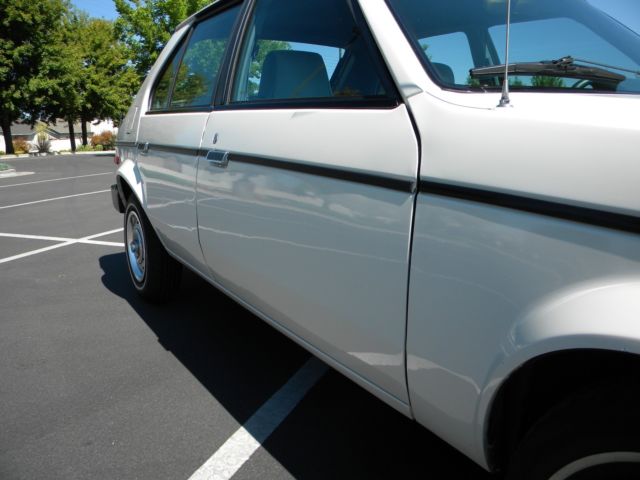 1987 plymouth horizon fantastic original 39,000 mile survivor