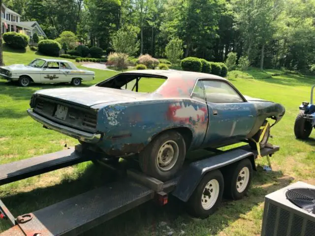 original 1970 cuda 383 auto air car