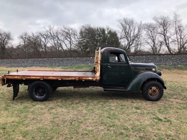 1939 ford no reserve shop truck runs/drives 81 f350 chassis hauler no rot patina