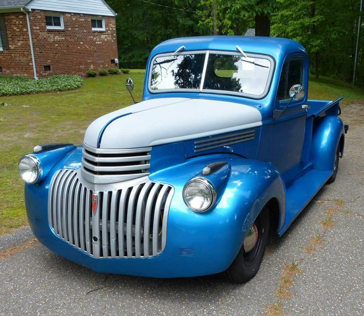 1946 chevy pickup 350 v-8 700r4 ps pdb pw runs and drives great