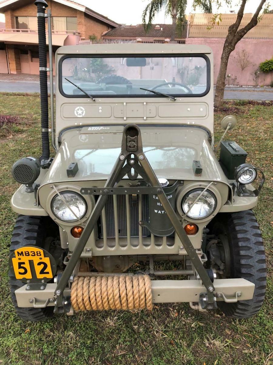 rare original 100% restored jeep willys m38 with bantam m100 trailer