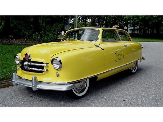 1951 nash rambler airflyte sliding soft top convertible rare and hard to find