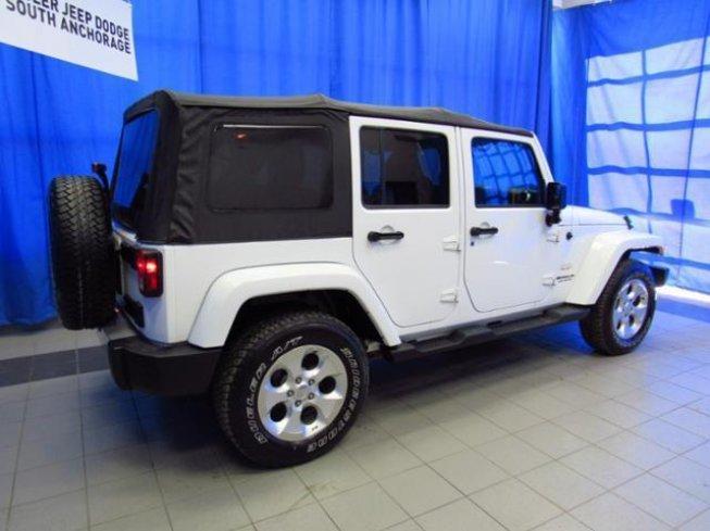 2013 jeep wrangler 4wd unlimited sahara for sale in anchorage, alaska