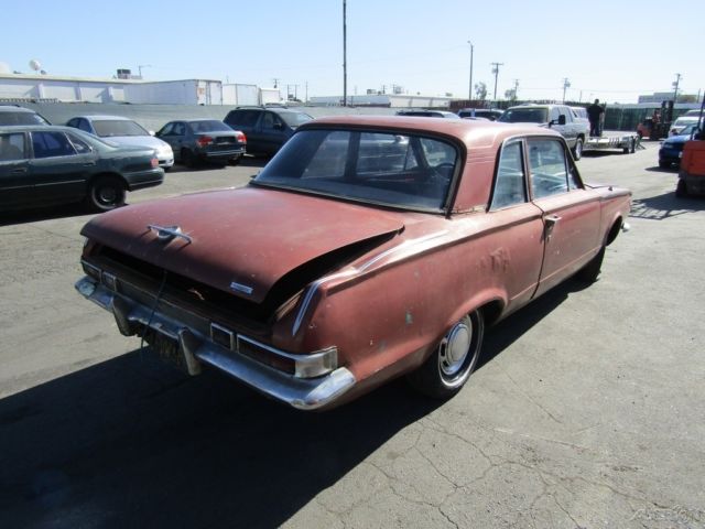 b 1963 plymouth valiant 6-cylinder gas automatic no reserve