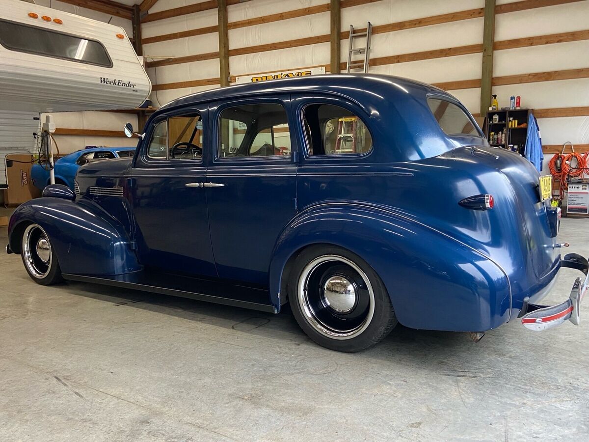 1939 chevrolet master deluxe sedan blue rwd automatic