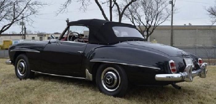 1957 mercedes-benz 190 roadster in scranton, pa