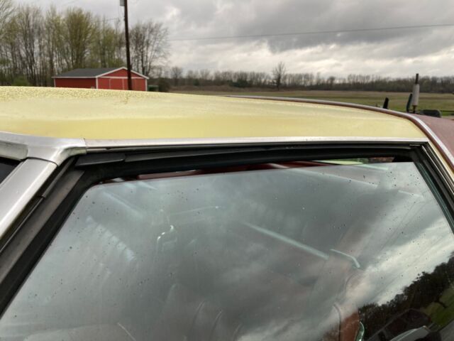 1974 cadillac deville coupe coupe yellow rwd automatic standard, detailed