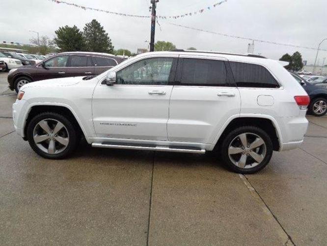 used 2014 jeep grand cherokee 4wd overland south sioux city, ne 68776 for sale in south sioux city, nebraska