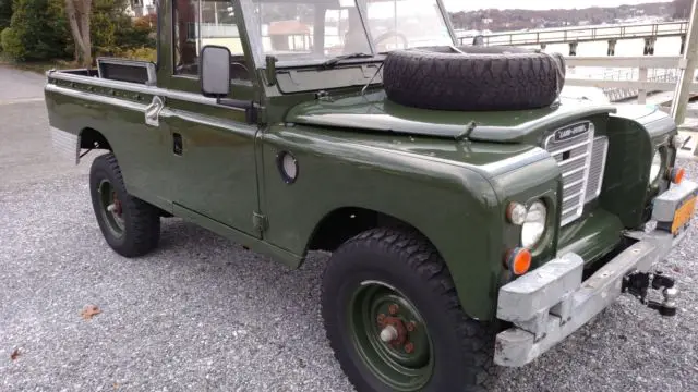 1975 land rover series iii 109" 3 door