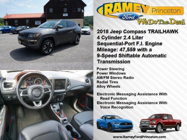 used 2018 jeep compass 4wd trailhawk princeton, wv 24740 for sale in elgood, west virginia