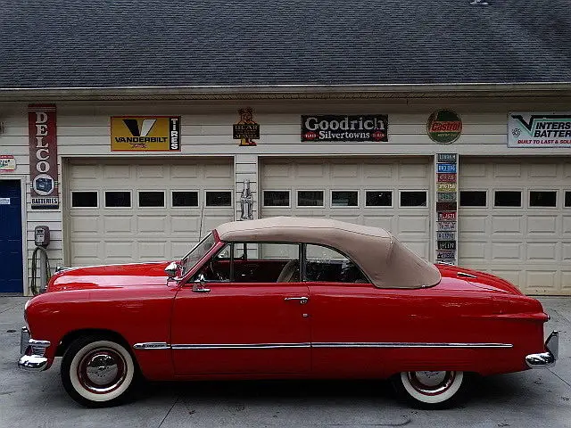 1950 ford convertible.....flathead v8... over-drive transmission