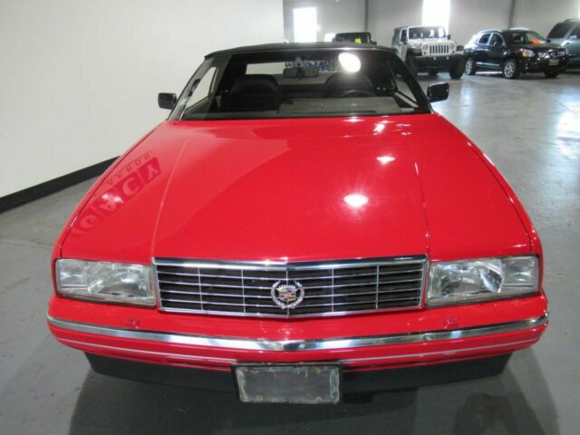 1992 cadillac allante 11642 miles red automatic