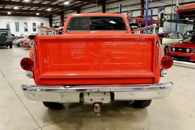 1974 gmc k2500 12099 miles orange pickup truck 350ci v8 automatic