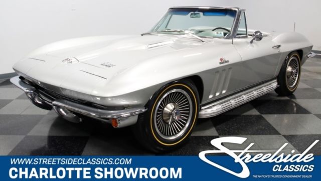 1966 chevrolet corvette l36 convertible convertible 427 l36 v8 4 speed manual cl