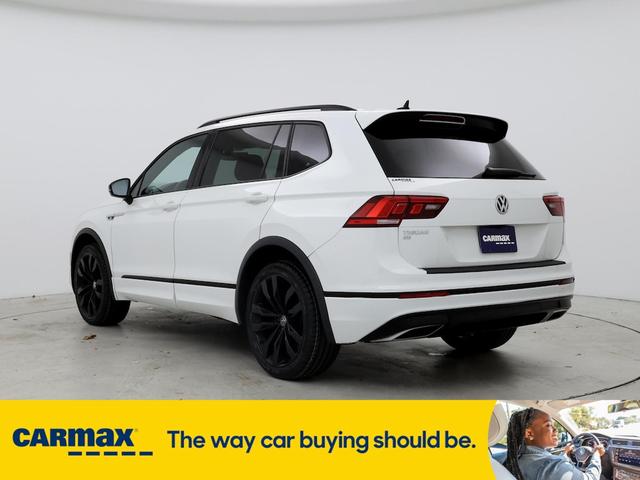 2021 volkswagen tiguan se r-line black