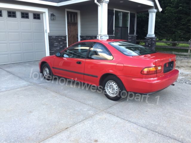 1994 honda civic dx manual transmission only 85k miles original black interior