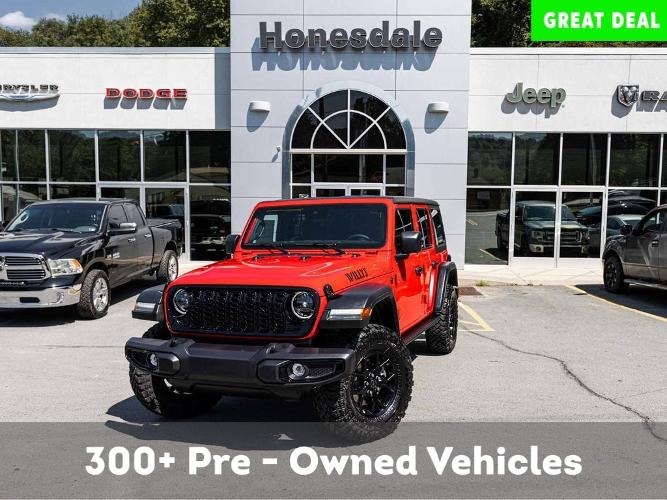 new 2024 jeep wrangler 4-door willys