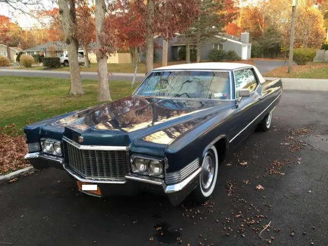 1970 classic cadillac coupe deville