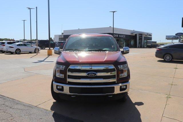 used 2015 ford f150 4x4 supercrew lariat guthrie, ok 73044 for sale in guthrie, oklahoma