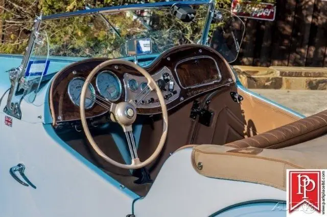 1951 mg td roadster, 1.3l 4 cyl, 4 speed, restored and a magnificent example