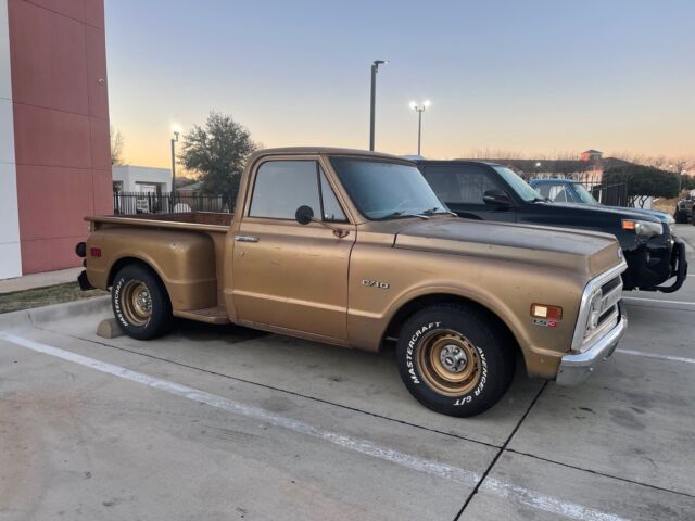 1969 chevrolet c-10 pickup brown rwd automatic base