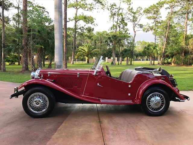 1952 mg mg-td 14761 miles red 4 speed manual
