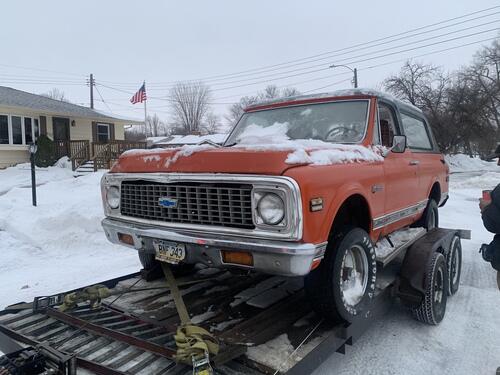 in search of! 1968 to 1972 chevy blazer. any condition pay cash. call 701+320.2200