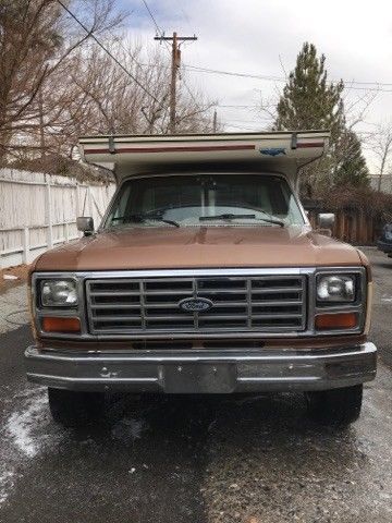 1986 ford f-150 4x4 351 engine camper special all original sleeps 4
