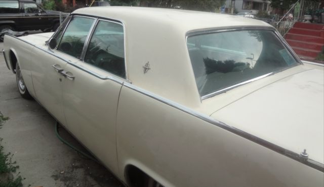 1961 lincoln continental restoration project