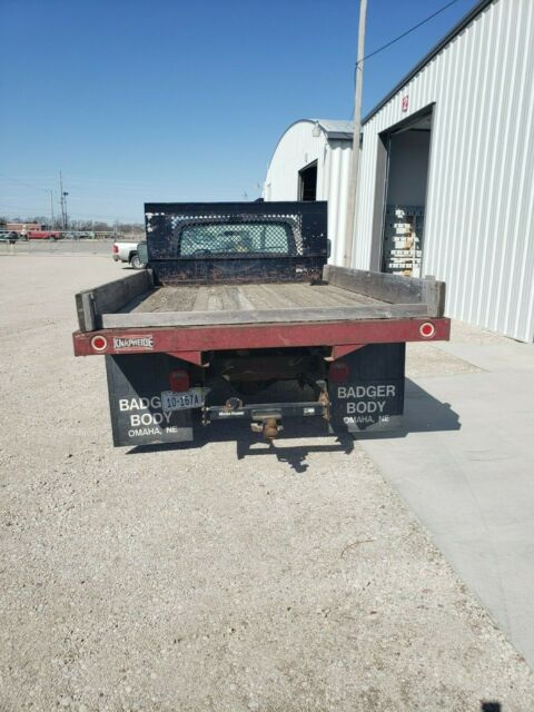 1990 ford f450 rwd chassis cab flatbed truck, 460 v8, automatic transmission