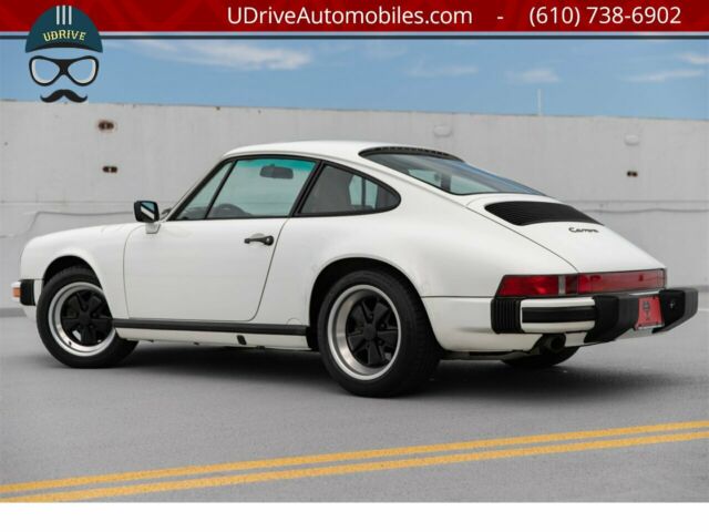 911 g50 5 speed rare grand prix white mahogany leather service history