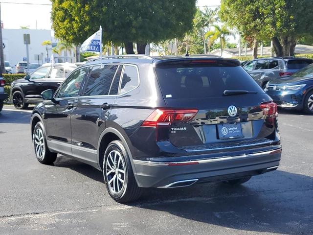 2021 volkswagen tiguan 2.0t se