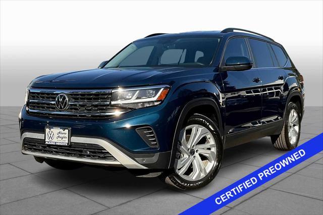 2022 volkswagen atlas 3.6l se w/technology