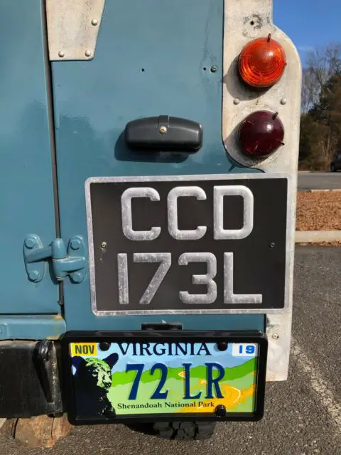 1972 land rover series 3