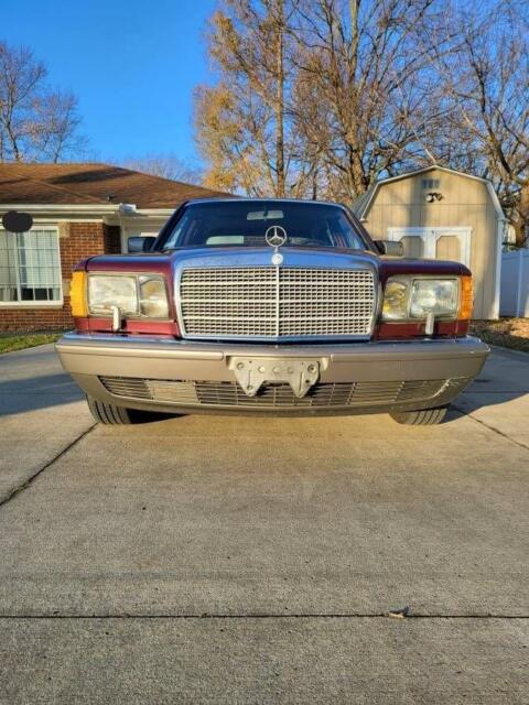 1987 mercedes-benz 420sel 1987 mercedes-benz 420sel 139,405 miles burgundy sedan
