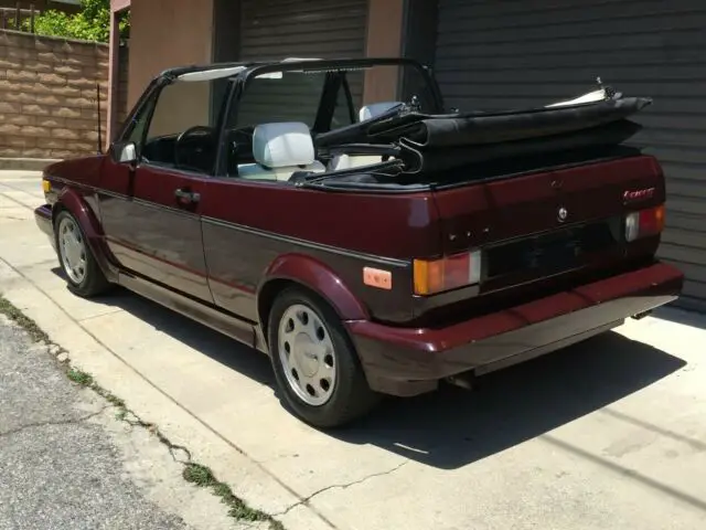 1984 volkswagen rabbit convertible wolfsburg edition fuel injection 5 speed cali