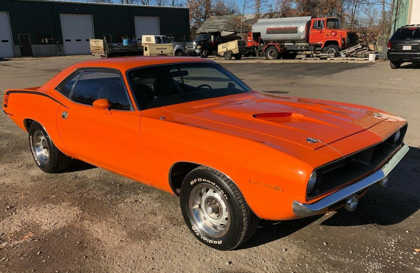 1970 plymouth barracuda cuda 440hp